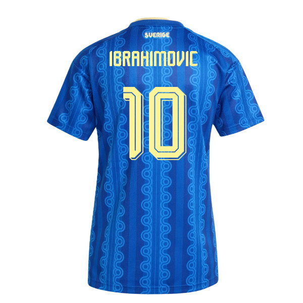 2026-2027 Sweden Away Shirt (Womens) (Ibrahimovic 10)-SoccerKits Hub | Buy Soccer Jerseys Online